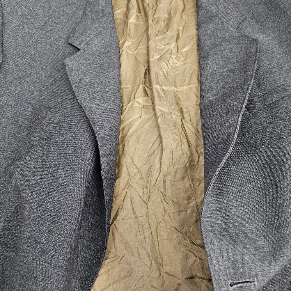 Vintage Levis Action Suit Sportswear Blazer Mens 46 Long Lined‎ Button Up Jacket